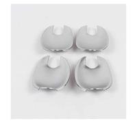 NOHEEU couvercle poignée porte extérieure Couverture Poignée Porte Voiture Chromée Fiber Carbone Garniture Décorative Pour Mazda 2 Pour Demio 2009 2010 - 2013(Style 5)