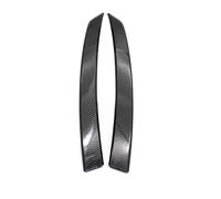 NOHEEU Kit Garniture Poignée Porte Intérieure Voiture Remplacement Pour BMW Série 5 E60 E61 2004-2006(Carbon-Front 2pcs)