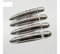 NOHEEU Poignée De Porte De Voiture Couvercle De Capture Capuchon De Garniture Autocollants Accessoires De Style Pour Laguna II 2001 2002 2003 2004 2005 2006 2007(4)