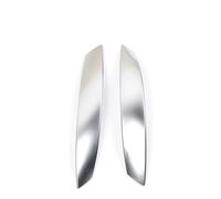 NOHEEU Poignée Porte Intérieure Voiture Garniture Remplacement Pour BMW Z4 E85 E86 2002-2008(Polished Silver Set)