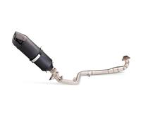 NOHEEU Système Complet De Tuyau D'échappement pour Moto Connecteur Antidérapant Modifié Adapté pour Xadv 750 X-adv750(Style 3)