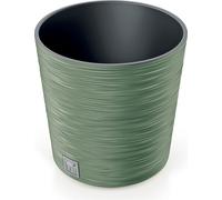 Nohel Garden Couvre-pot de fleurs FURU ROUND 2en1 plastique d25x25cm