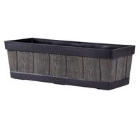 Nohel Garden Pot de fleurs WOODEFF décor naturel bois 47x15x17cm