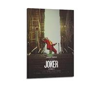 NOHF Poster du film Joker - Art mural rétro - Décoration de chambre - 50 x 75 cm - Style cadre