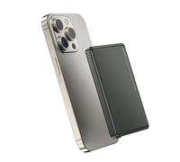 NOHON Batterie Externe Mag-Safe Powerbank: 5000mAh 8MM Slim Portable Chargeur sans Fil Power Bank avec Rapide Cable USB-C PD 20W Compatible avec iPhone 17/16/15/14/13/12 Mini/Pro/Pro Max(Gris Noir)