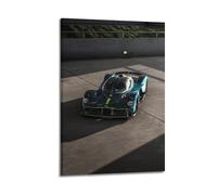 NOHYS Poster décoratif sur toile de supercar Aston Martin Valkyrie - Décoration murale moderne pour chambre à coucher - 30 x 45 cm
