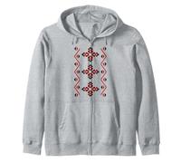 NOI Suntem Romani Motifs d'art Folklorique Traditionnel roumain Sweat à Capuche