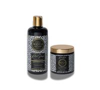 NOÏA HAIR - Coffret Duo Professionnel RITUAL - Shampoing 500ml + Masque 500ml - Nutrition & Brillance - Soin Douceur - Tous Types de Cheveux
