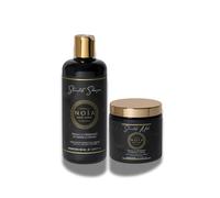 NOÏA HAIR - Coffret Duo Professionnel STIMULATE - Shampoing 500ml + Masque 500ml - Croissance & Anti-Chute - Fortifiant Capillaire - Cheveux Affaiblis et Cassants