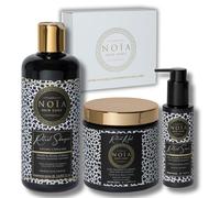 NOÏA HAIR - Coffret Trio Professionnel RITUAL - Shampoing 500ml + Masque 500ml + Sérum 100ml - Nutrition & Brillance - Soin Douceur - Cheveux Secs, Ternes ou Indisciplinés