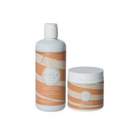 NOÏA HAIR - Pack Duo MISS CURLY - Shampoing 500ml + Masque 500ml - Aloe Vera, Piqui & Jojoba - Hydratation Intense, Définition & Anti-Frisottis - Routine Professionnelle Cheveux Bouclés