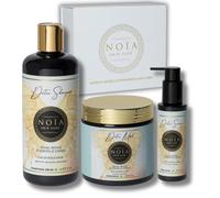 NOIA HAIR - Routine capillaire Premium - Gamme Detox -Trio Shampoing + Masque + Sérum Huile de nigelle & Boue