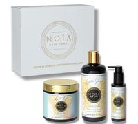 NOIA HAIR - Routine capillaire Premium - Gamme Detox -Trio Shampoing + Masque + Sérum Huile de nigelle & Boue