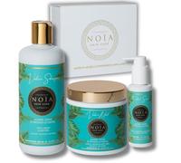 NOÏA HAIR - Trio Capillaire Professionnel VAHINÉ - Shampoing, Masque & Sérum - Nutrition & Hydratation - Monoï - Cheveux Secs, Ternes ou Déshydratés