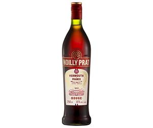Noilly Prat Rouge Vermouth, 16 % vol., 75 cl/750 ml, Apéritif Français Idéal pour Cocktail Martini, Composé de 29 Herbes Aromatiques et Épices dont l’Orange Douce, la Cannelle et les Fèves de Cacao