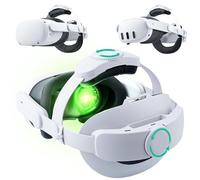 Noiposi Sangle de tête pour Meta Quest 3s/3/Quest 2, double boutons réglables Elite Strap de rechange, accessoires de casque de réalité virtuelle, soutien amélioré, confort et réduction de la pression