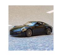 (Noir) 1:24 911 Carrera 4S Coupé Alliage Modèle de Voiture de Sport Moulé Sous Pression Métal Jouet