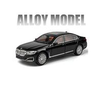 (Noir 2) 1/24 7-series 760 LI modèles de voitures en alliage véhicules en métal modèles de voitures