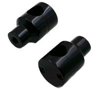 Noir 2,5 cm 25 mm Guidon Riser pour Cruiser Chopper Cafe Racer Bobber Custom