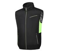 ,Noir,3XL,Gilet de Refroidissement d'été avec 2 Ventilateurs, Veste ventilée Japonaise, Veste d'extérieur climatisée Portable pour Hommes