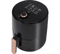(Noir, 4,5 L) Friteuse à air chaud, Chambre de cuisson, Friteuse à air chaud sans huile, Écran LCD, Livret de recettes, 7 programmes, 1200W