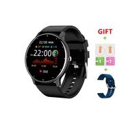 (Noir A) Nouvelle montre intelligente d'appel Bluetooth pour adulte, moniteur d'activité physique, de fréquence