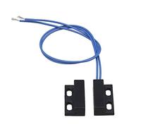 Noir AC110-220 V NC magnétique de porte fenêtre Reed commutateur normalement fermé Interrupteur magnétique contacts de porte
