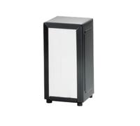 Noir Acier Inoxydable - TableCraft Distributeur de Serviettes pour distributeur de serviettes rétro Diners