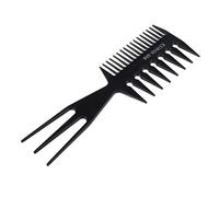 Noir Afro Peigne African American Pick Peigne Brosse À Cheveux De Coiffure Outil De Coiffage, Multifonction Peigne pour Salon Barber Portable Et UtileOpération facile