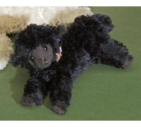 - Noir-agneau/mouton-peluche de bûcheron no 3504-18 cm