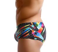 Noir avec sous-vêtements rembourrés Maillots de Bain pour Hommes Trunks Outdoors Summer Stretch Beach Surf Swim Sports Push-up Shorts Maillot de Bain pour Homme Pantalon de Natation