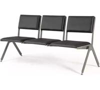 Noir Banc Bureau Meuble de travail Banc Assise Bancs 170x61