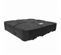 Noir Base de parasol - Modernedesign - Pied de parasol - 1 pc - à bras déporté Noir 86x86x19 cm LH1987412