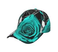 Noir Blanc Bleu sarcelle Gris Rose Fleurs Casquettes de baseball pour hommes femmes profil bas Golf Dad Chapeau réglable Snapback Casquette de balle lavée