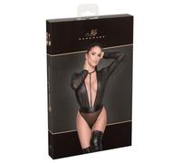 Noir - body fluide à col licou (noir) - L