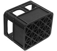 Noir, Boîtier de Rangement pour Piles AA 12 Compartiments, Plastique | Design Ouvert, Accès Facile, Suivi D’inventaire, Bureau, Salle de Classe, Remotes Domestiques