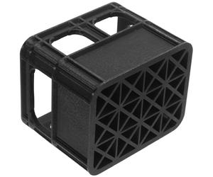 Noir, Boîtier de Rangement pour Piles AA 12 Compartiments, Plastique | Design Ouvert, Accès Facile, Suivi D’inventaire, Bureau, Salle de Classe, Remotes Domestiques
