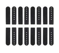 Noir Boucles de Casquette 100 Pièces Réglables en Plastique | Fixations Faciles à Remplacer, Fermeture Coulissante, pour Fabriquer ou Réparer Chapeaux et Couvre-chefs Ajustés