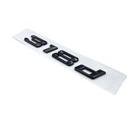 Noir Brillant 316d 318d 320d 323d 325d 330d 335d 340d Emblème de Coffre de Coffre Logo de Voiture Compatible for BMW Série 3 F31 F34 E90 E46 (Color : 318d, Size : Glossy Black)