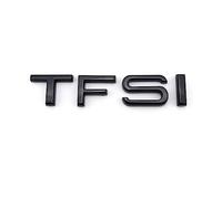 Noir Brillant A7 A1 A2 A3 A4 A5 A6 Numéro arrière du Coffre TFSI Lettre Mots Badge Emblèmes (Color : Gloss Black)