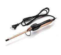 Noir Ceramique Or 9mm Petite Taille Teddy Laine Fer À Friser Styler Professionnel Electrique Cheveux Baguette Fer À Friser Eu Plug