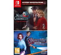 Noir Chronicles City of Crime & Path of Sin Greed Double Pack Nintendo Switch Game