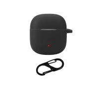 (Noir) Compatible avec les écouteurs sans fil 1MORE Q10. étui de protection en silicone anti-rayures.