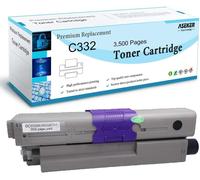 Noir Compatible Cartouche De Toner Pour Oki C332 C332Dn C332Dnw Mc363 Mc363Dn Mc363Dnw Imprimante Haut Rendement 3500 Pages[ENC943844]