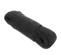 Noir Corde de Camping Longueur Réglable, en Nylon, pour Tente | Légère et Portable, Usage Secours Polyvalent, Fixation de Bâches, Accessoire pour Montage Extérieur