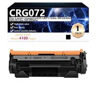 Noir CRG072 Cartouche de Toner Haute Capacité Compatible pour Canon imageCLASS LBP172dw MF284dw MF287dw MF289dw Imprimante, Impression Haute Définition, 4100 Pages,Black-1 Pack
