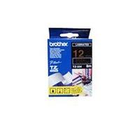 - Noir, doré(e) - Rouleau (1,2 cm x 8 m) ruban laminé - pour P-Touch PT-1010, 1080, 1090, 1230, 1290, 18, 2100, 2110, 2430, 3600, 7100, 9800,