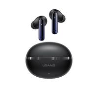 (Noir) écouteurs intra-auriculaires sans fil USAMS Echo E02, compatibles Bluetooth 5.3, ANC + ENC