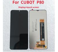 NOIR Écran LCD pour CUBOT Cubot P80 Display Remplacement de l'écran tactile Digitizer Full Assembly