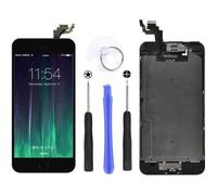 Noir Ecran Lcd Pour Iphone 6 Complet 4.7+ Home Camera+ Vitre Tactile Chassis